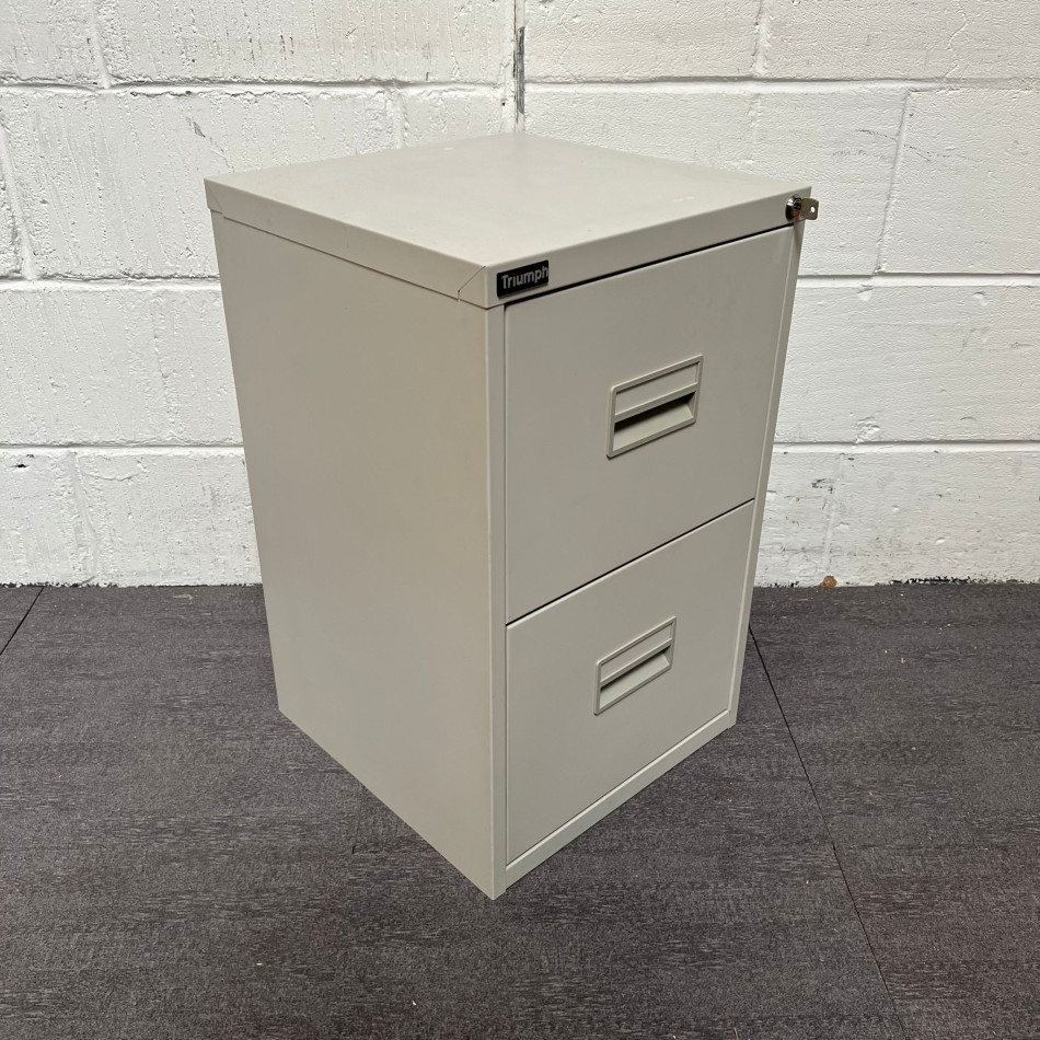 Triumph Silver Filing 2 Drawer